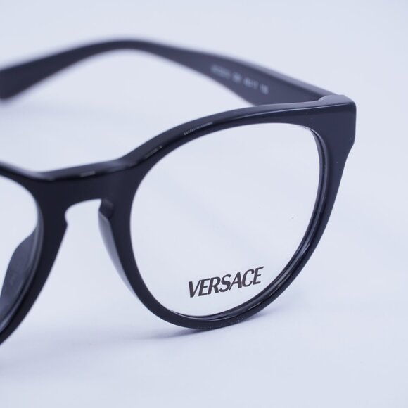 Versace Kids VK3321U GB1 Eyeglasses Black 48mm Cat Eye Frame - Picture 2 of 10